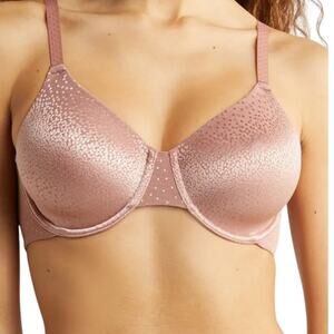Wacoal 855303 Back Appeal Underwire Smoothing Bra - Burlwood – 38D